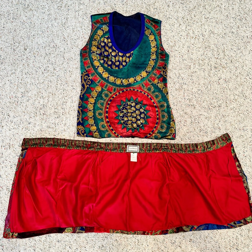 1980 VINTAGE GIANNI VERSACE 2 piece!